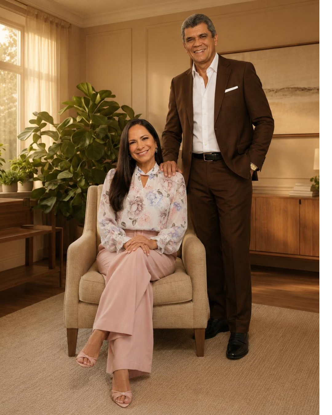 Carla e José Campos, fundadores da Embaixada da Família